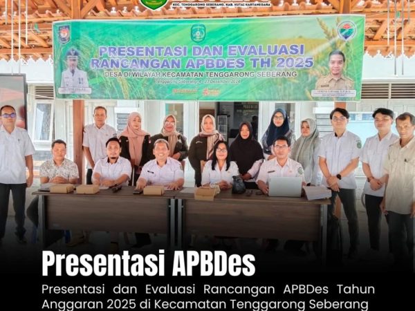 Persentase & Evaluasi Rancangan APDEes Th.2025